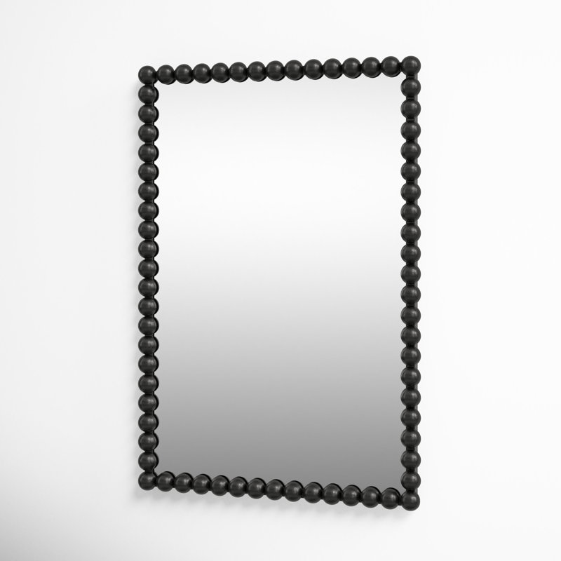 Sanne Black Vanity Mirror & Reviews Birch Lane